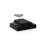 Overlap Rectangle Wedge Base Dark
