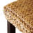 Amhold Indoor Wood Acacia Bench Natural Water Hyacinth Seat for Rustic Industrial Style Entryway-1104481774-1111687780