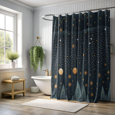 Christmas Snow - Premium Shower Curtain