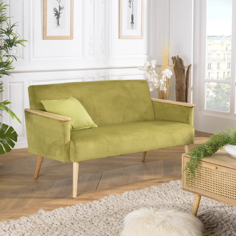 Sealcove 2 Seater Velvet Sofa