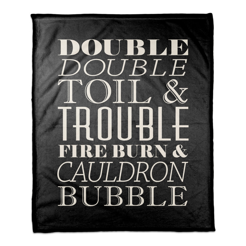  Jeté double Double Toil & Trouble