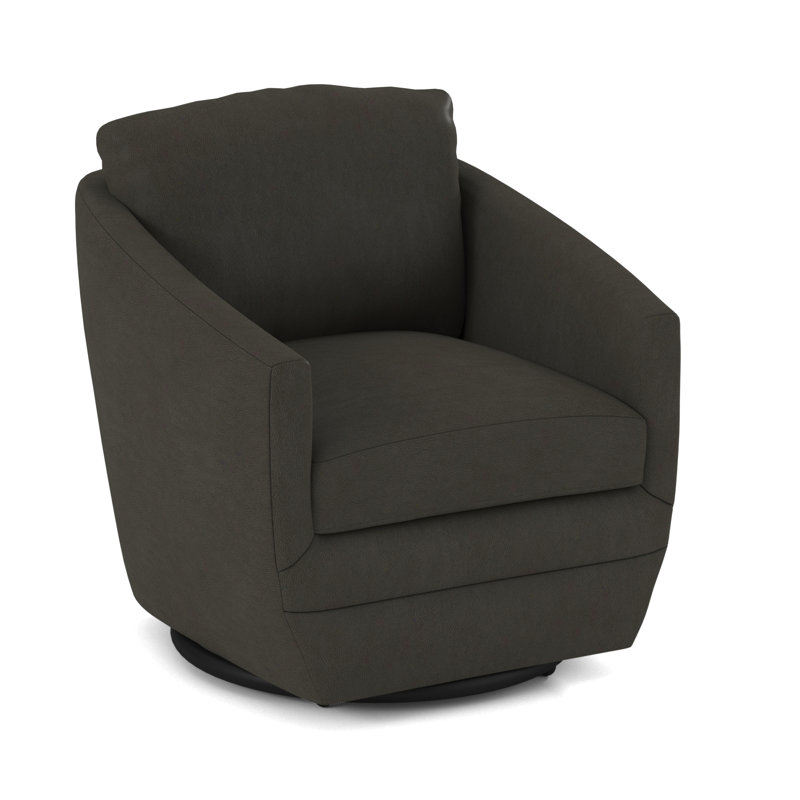 Swivel Barrel Chair, Evolution Smokey