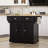 Versatile Rolling Kitchen Island with Abundant Storage Space and Functionality