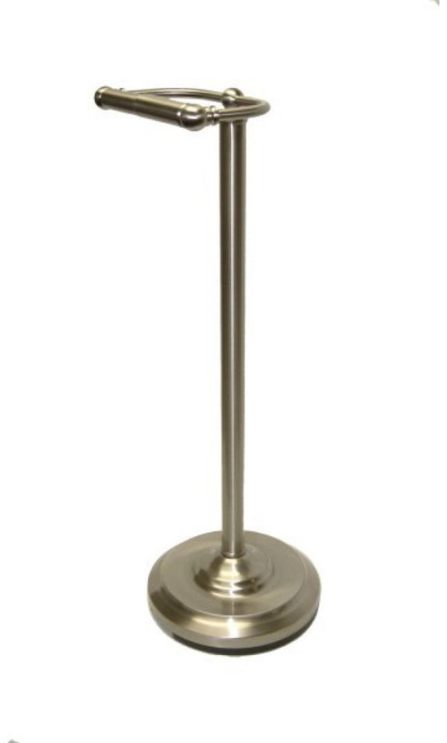 Kingston Brass Vintage Freestanding Toilet Paper Holder Kingston Brass Finish: Brushed Nickel