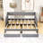Twin XL Two Drawers Upholstered Daybed-187867174