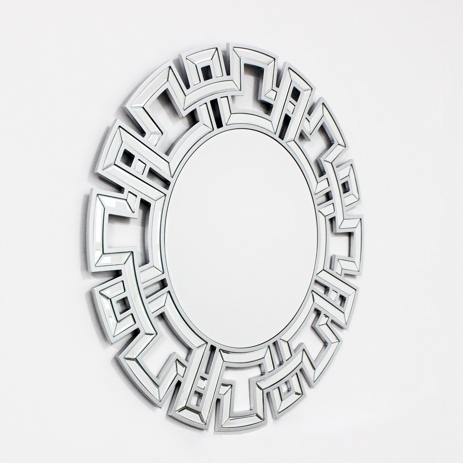 Mercer41 Quirica Glass Round Wall Mirror Wayfair