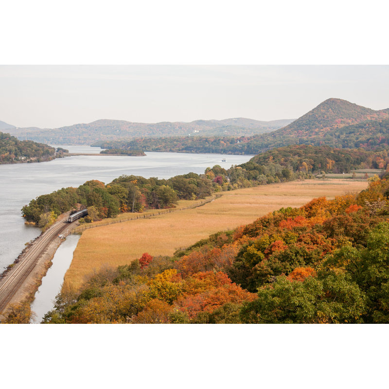 Hudson River - Photographie sur toile tendue, H 8 po x l 12 po