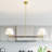 Nwamah 2 - Light Gold Dimmable Lamp Shade Chandelier-1852186192