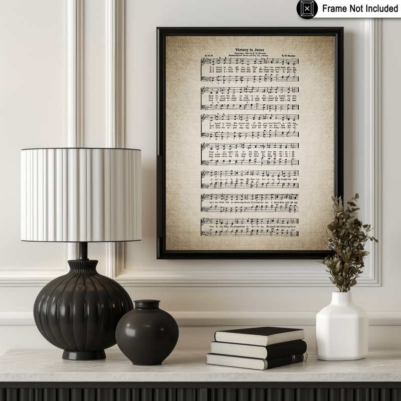 Victory in Jesus, Unframed, Poster, 08"H x 10"W