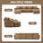 140'' W 6-Piece U-Shaped Tufted Boucle Modular Sectional-1720218939