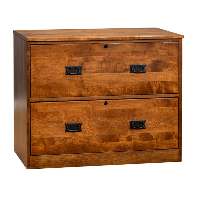 2 - Drawer Lateral Filing Cabinet, Cherry