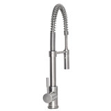 Sierra Pull Down Single Handle Kitchen Faucet with Side Spray and Accessories