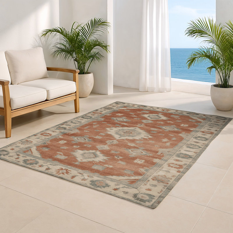 Tapis gris intérieur et extérieur surteint, Rectangulaire 8 pi x 10 pi