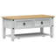 Solid Wood Coffee Table with Storage-842925321