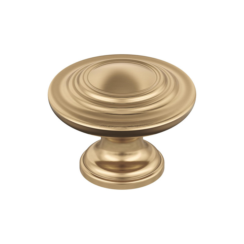 Poignée d'armoire bronze champagne 1-5 / 16 pouces (33mm) Inspirations - paquet de 10, 1 5/16", Bronze champagne