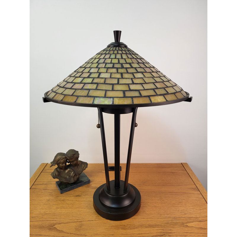 Lampe de table contemporaine de style Tiffany Fine Art Lighting