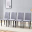 Chaises de salle à manger, simples et polyvalentes, confortables et accompagnées, la chaise de salle à manger exquise et multifonctionnelle a ouvert une nouvelle expérience confortable, ensemble de 4 pièces-1713498864