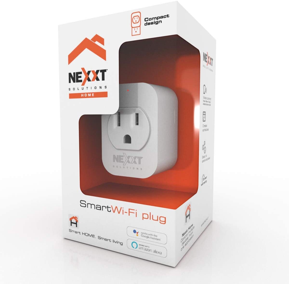 Nexxt Smart Home Surge Protector 4 Outlets / USB Port - iWorld