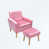 Velours rose est en rupture de stock