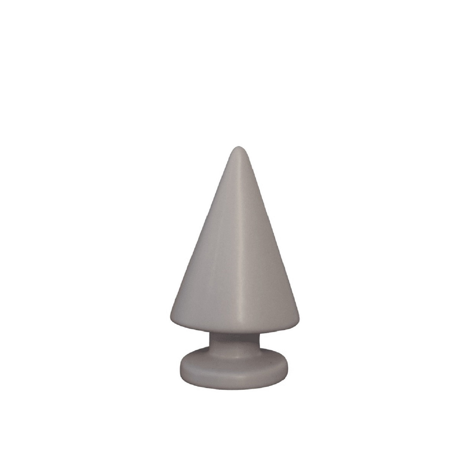 Christmas Tree Mole Ceramic, 4.72'' H x 2.76'' W x 2.76'' D, Gray