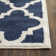 Ammundsen Geometric Navy/Beige Area Rug