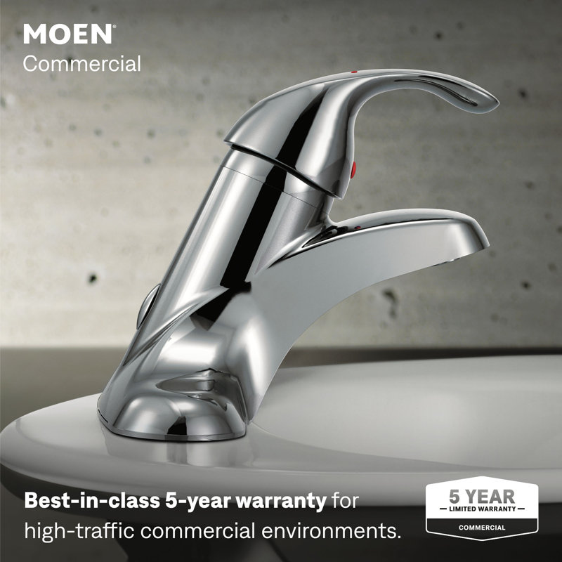 M-Bition Centerset Bathroom Faucet with Drain Assembly