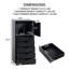 Armoire de rangement 6 tiroirs Inara-1156845647