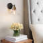 Applique en fer avec bras en fer