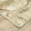 Tapis rayé rayé beige / brun Rayan-365327957