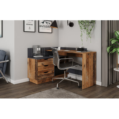 Thoman L-Shaped Writing Desk