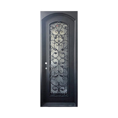 Rosewood Single Iron Door