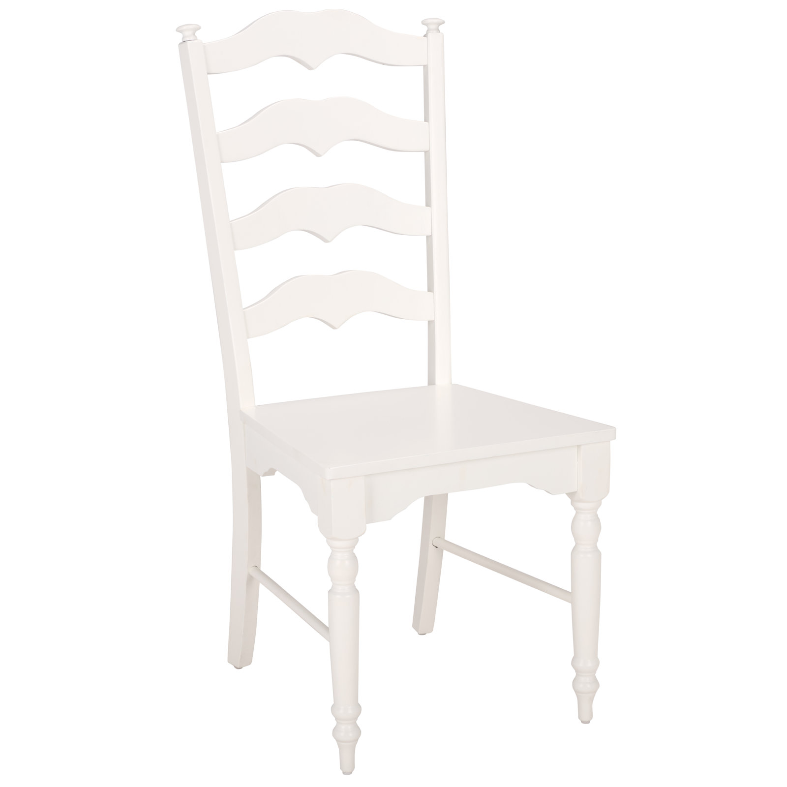 Visalia Ladder Back Dining Chair, White