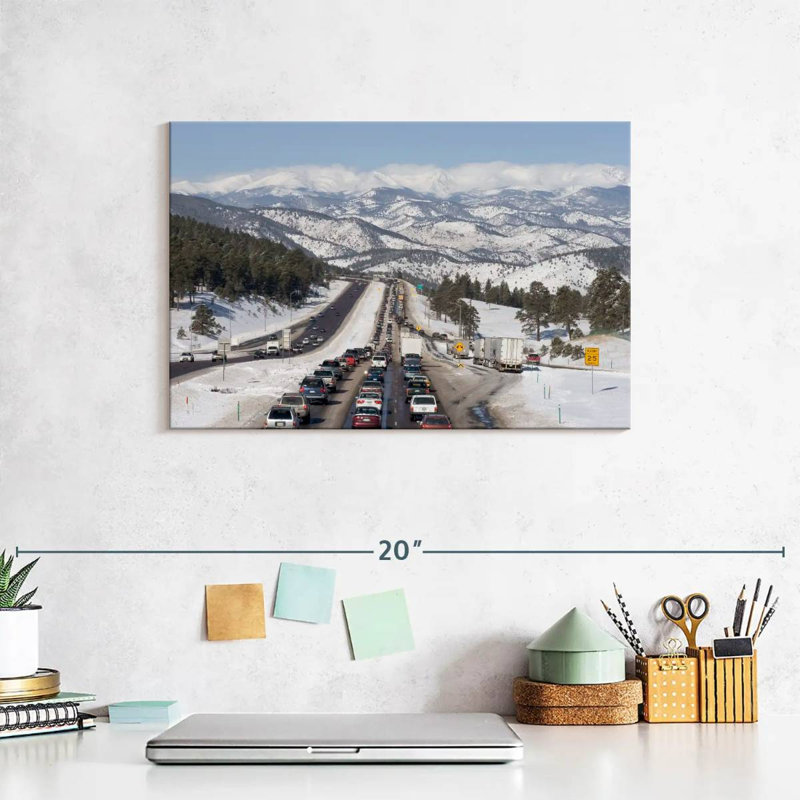 Mehar Snowy Colorado Highway