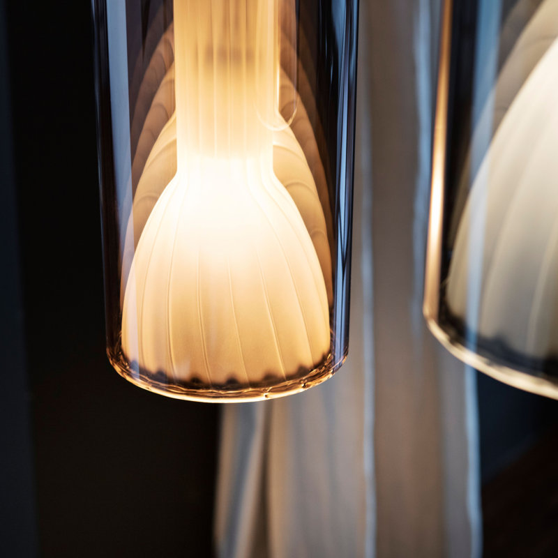 LIT 1 - Light Pendant, Titanium/Black