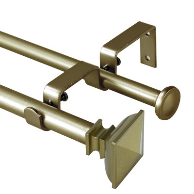 Tringle à rideaux double réglable Signorelli