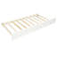 Lit de jour simple en bois avec lit gigogne, canapé-lit pour le salon de la chambre à coucher-229123738