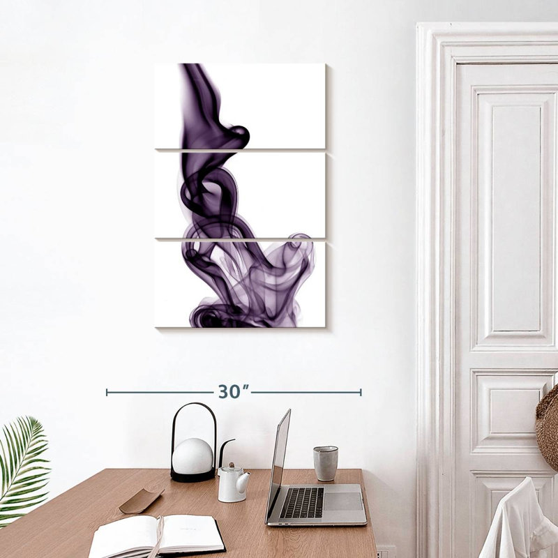 Avery Purple Smoke, 32" H x 20" W