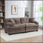 Canapé modulaire à deux places Canapé modulaire à assise profonde Canapé-lit en chenille Canapé-lit-911930061