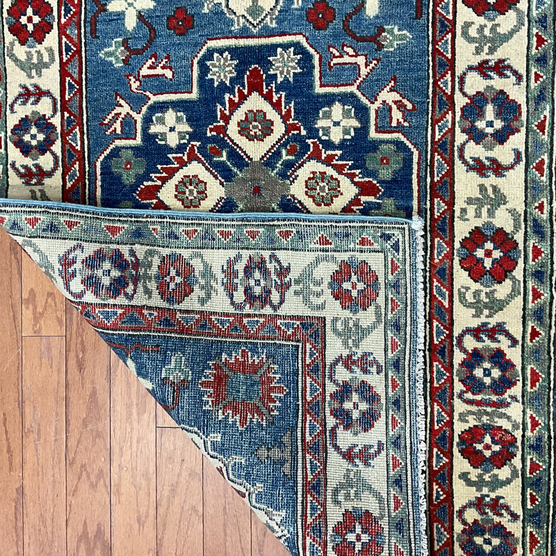  Tapis en laine fait à la main Kazak