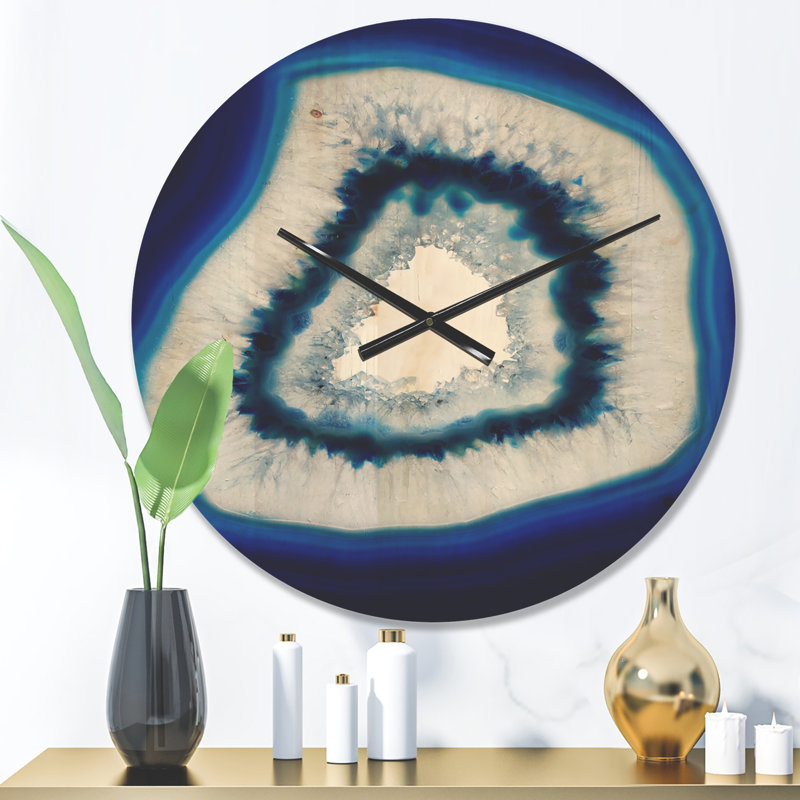 Horloge murale Slice of Agate, Petit