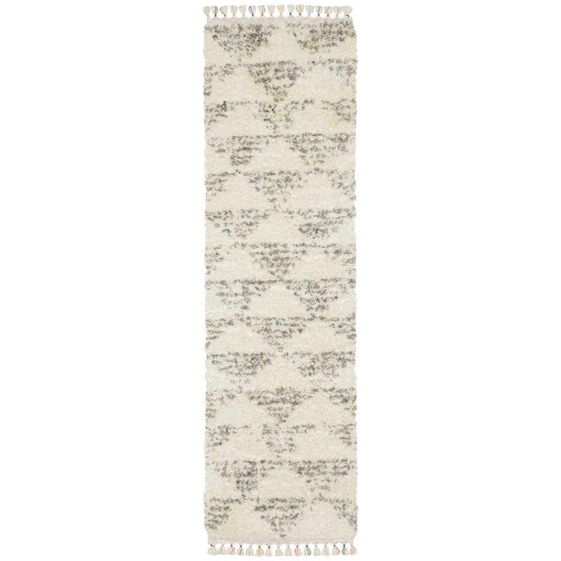 Performance Abstract Indoor Rug, Runner 2'3" x 7'6"