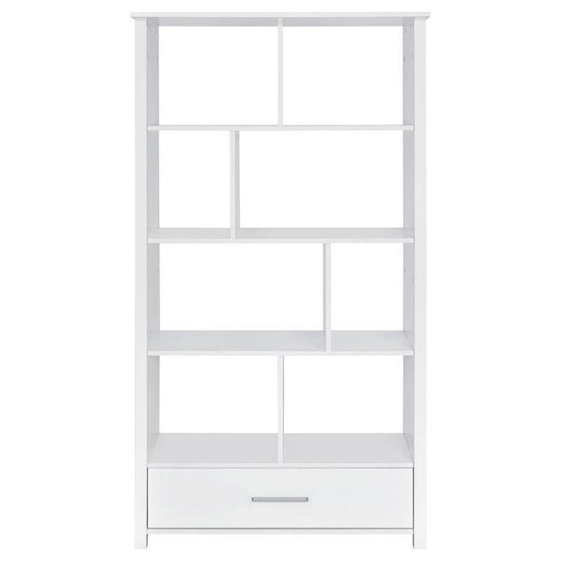 Bibliothèque de rangement Dylan, Blanc brillant