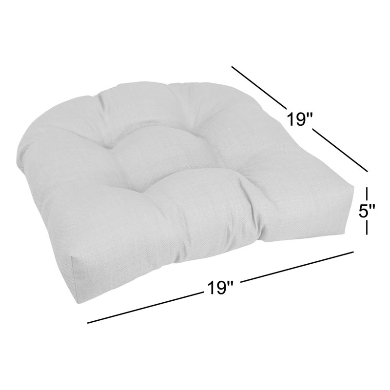 Outdoor 5'' Seat Cushion, Lime