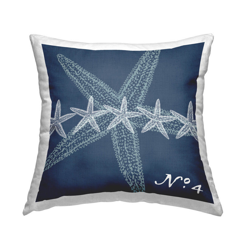Housse et insert de coussin décoratif en polyester, Bleu