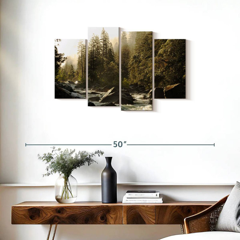 Alvord, Yosemite, rivière Merced, H 22 po x l 36 po