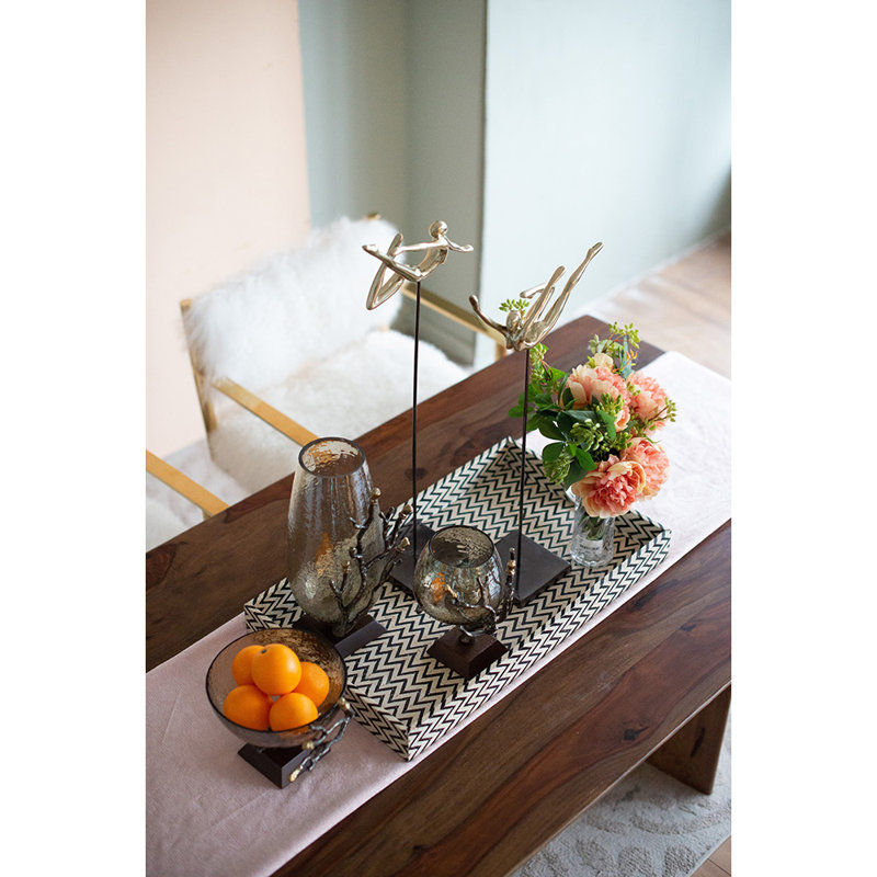 Objet décoratif Aderita, H 28,3 po x l 5,1 po x P 9,4 po