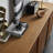 Wabi-sabi style design locker sideboard cabinet
