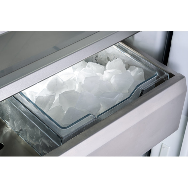 Bertazzoni Heritage 24" Built-in Freezer Column, Stainless Steel, Left