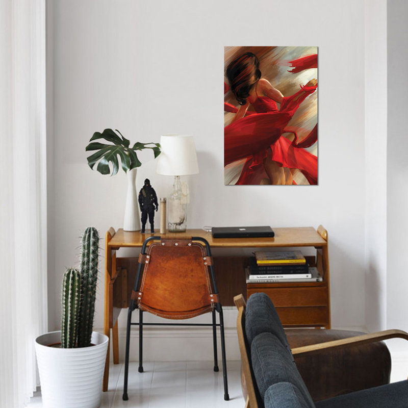 «Beauty in Motion», impression sur toile, H 60 po x l 40 po x P 1,5 po, Toile tendue, Pas de tapis