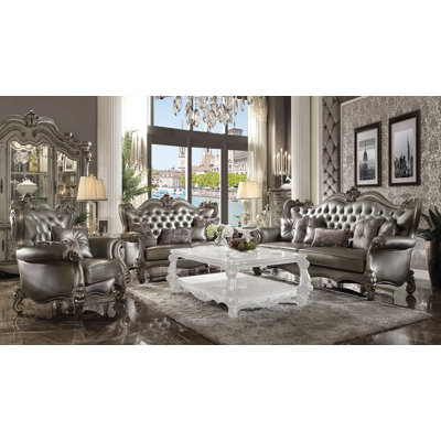 Alzado 3-piece Wingback Living Room Set